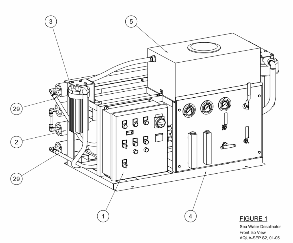 AQUA SEP Parts Drawing